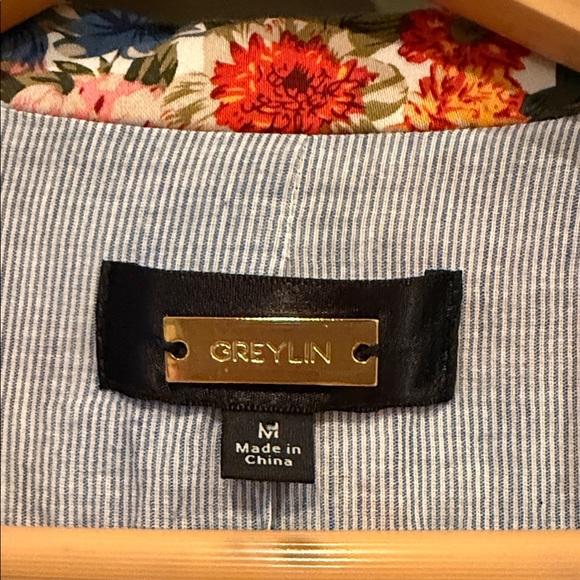 Greylin Floral Blazer - Multicolor - Picture 2 of 9